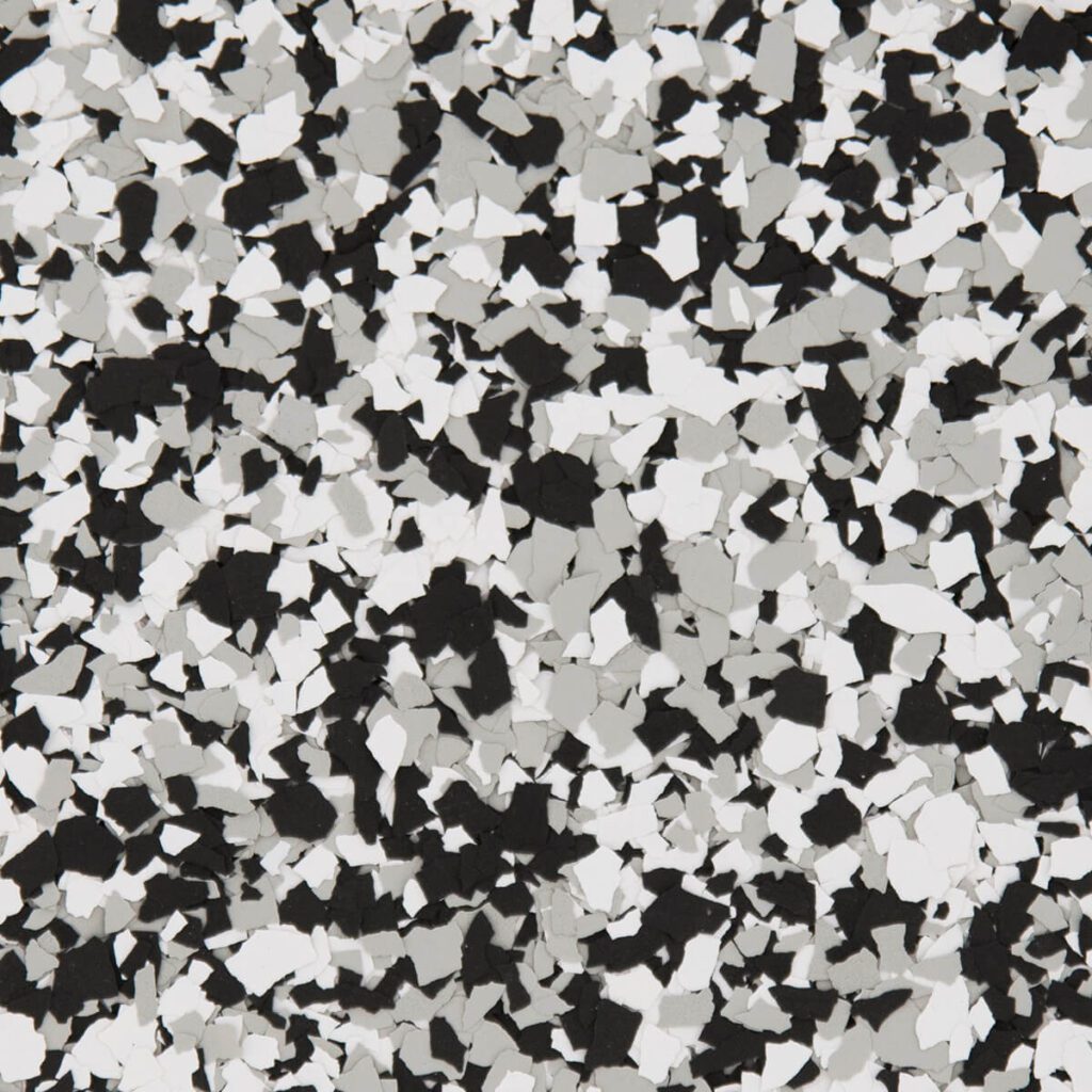 Domino Epoxy Colorflake Sample