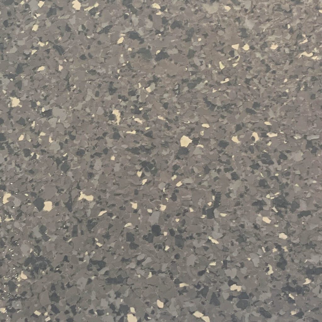 Slate Stone Epoxy Colorflake Sample
