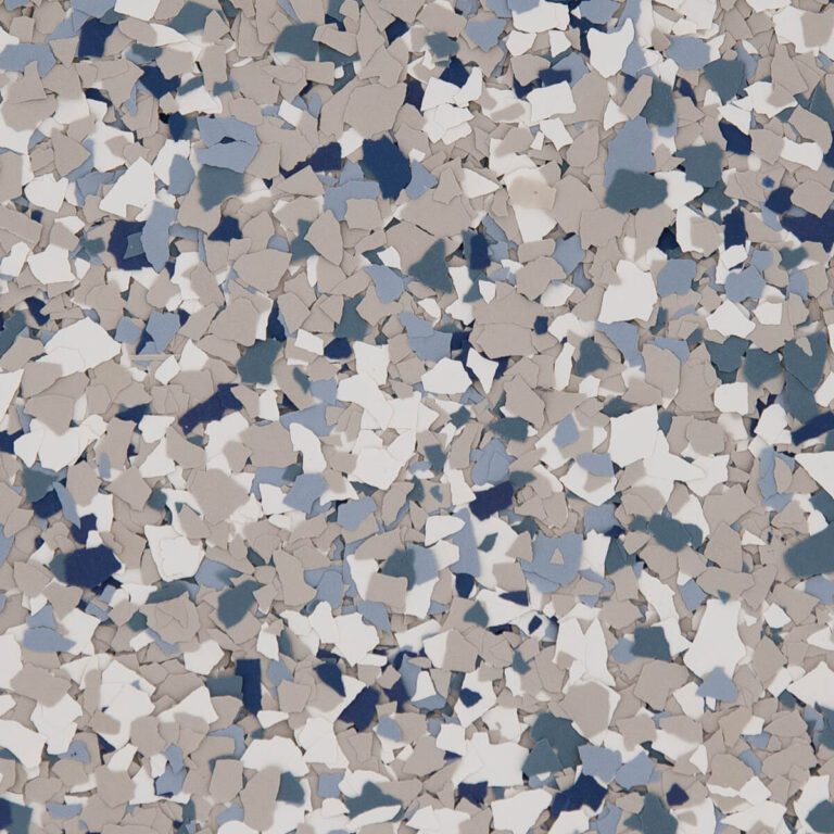 Stonewash Epoxy Colorflake Sample